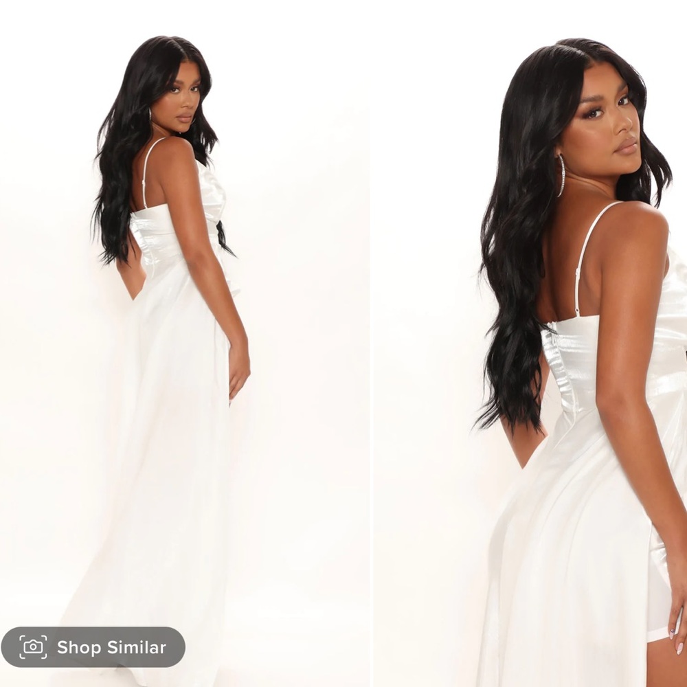 Fashion Nova White gown